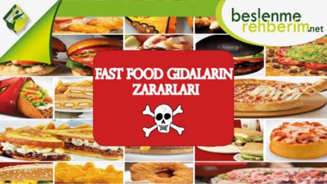 FAST FOOD VE ABUR CUBUR'UN ZARARLARI ETKİNLİĞİ