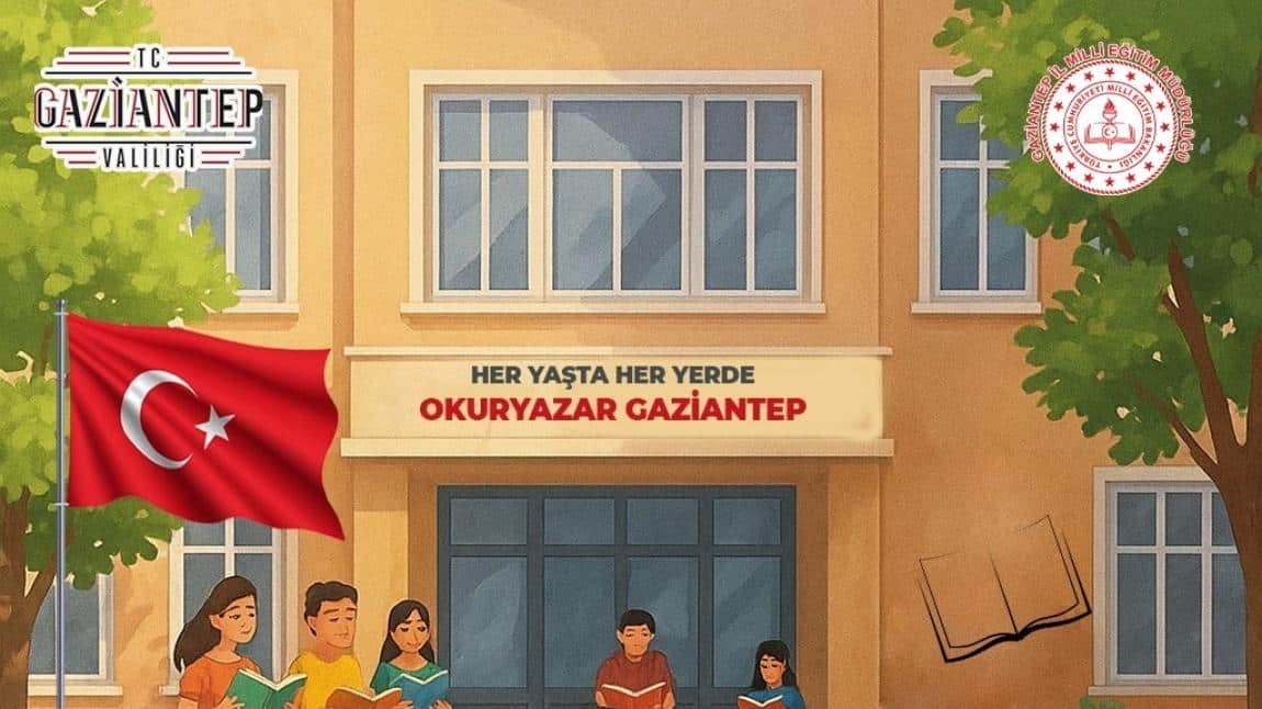 OKURYAZAR GAZİANTEP PROJESİ KAPSAMINDA OKUL BAHÇESİNDE VELİ ÖĞRENCİ OKUMA ETKİNLİĞİ YAPILDI